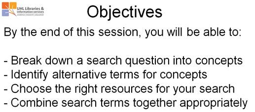 Course objectives